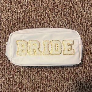 White Bride Cosmetic Bag